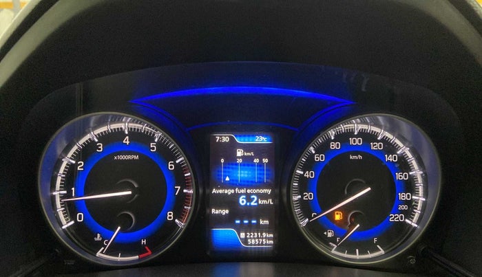2016 Maruti Baleno ZETA PETROL 1.2, Petrol, Manual, 58,639 km, Odometer Image