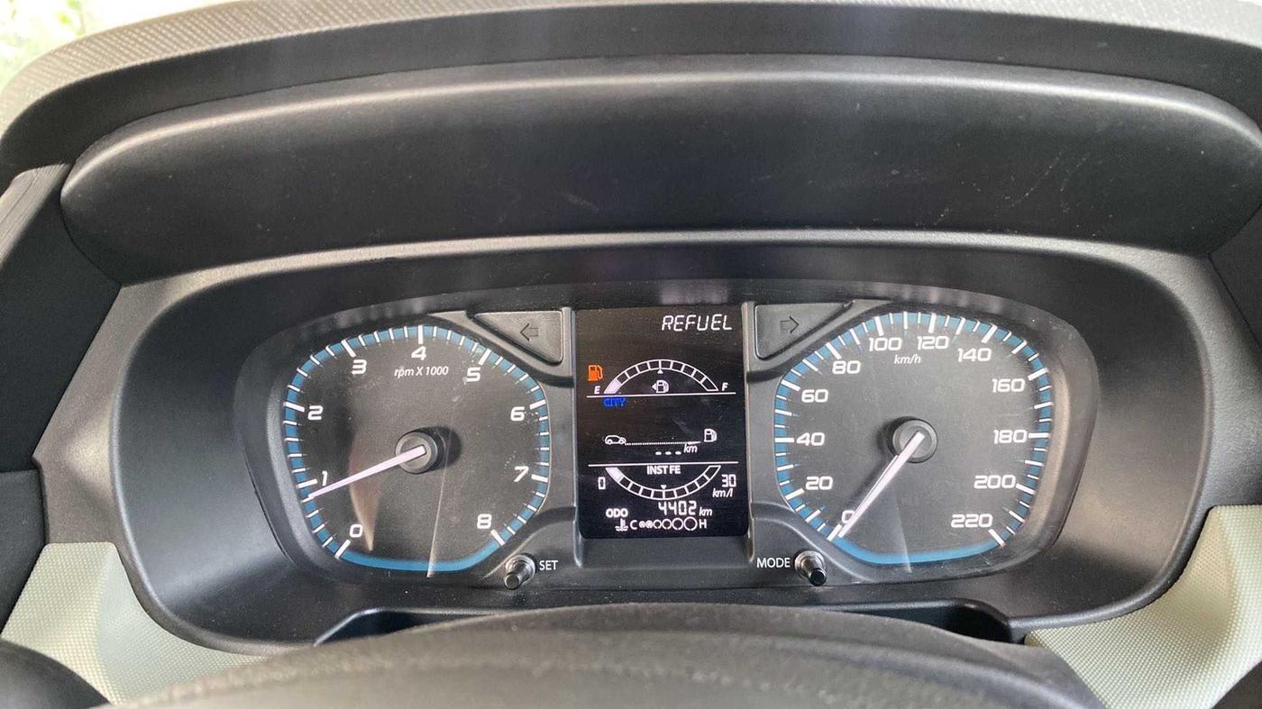 2023 Tata PUNCH ADVENTURE MT, Petrol, Manual, 4,366 km, Odometer Image