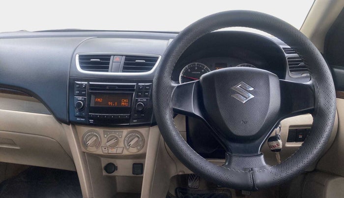 2015 Maruti Swift Dzire VDI ABS, Diesel, Manual, 86,420 km, Steering Wheel Close Up