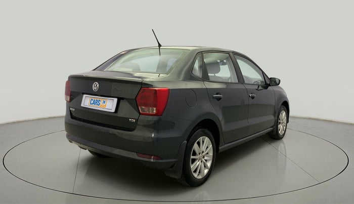 2016 Volkswagen Ameo HIGHLINE1.5L, Diesel, Manual, 82,132 km, Right Back Diagonal