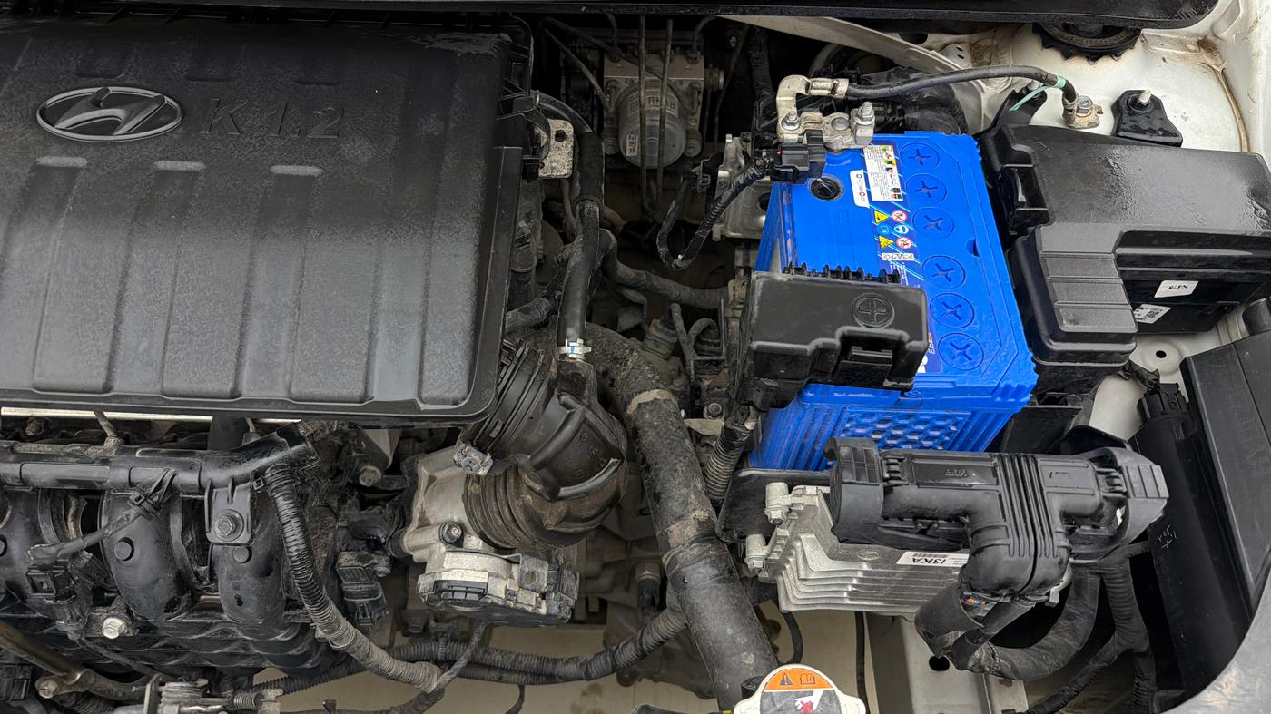 2019 Hyundai GRAND I10 NIOS SPORTZ AMT 1.2 KAPPA VTVT, Petrol, Automatic, 39,692 km, Engine View - Left