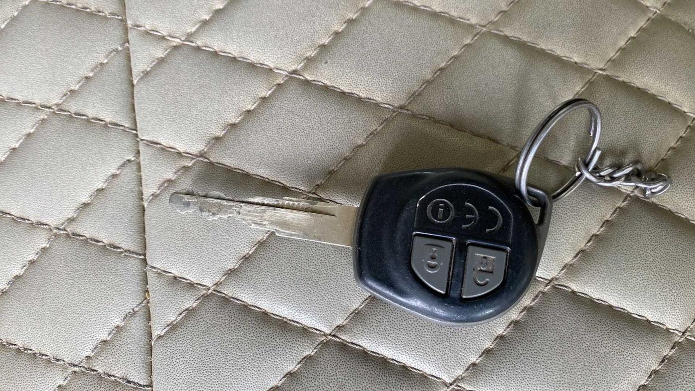 2022 Maruti Ertiga VXI CNG, CNG, Manual, 32,609 km, Key Close Up