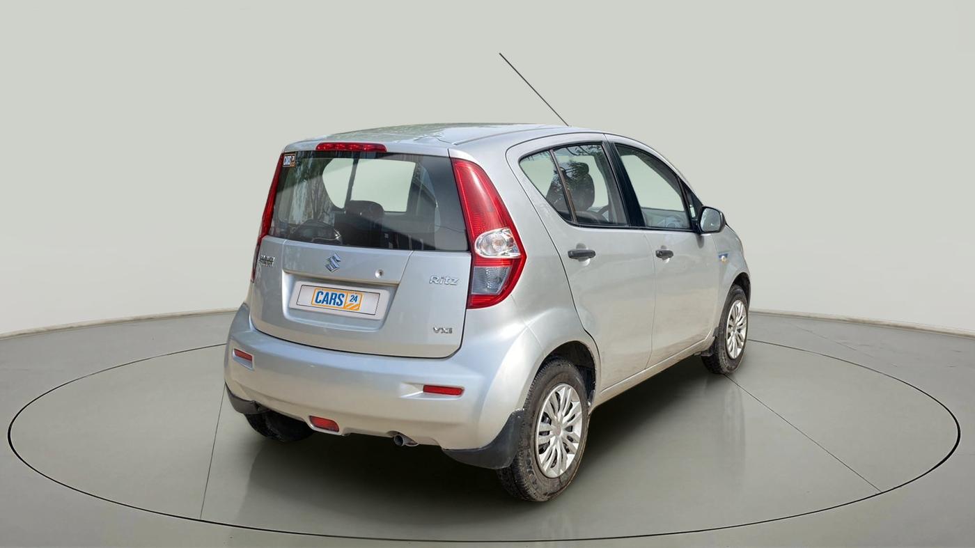 2010 Maruti Ritz VXI, Petrol, Manual, 63,130 km, Right Back Diagonal