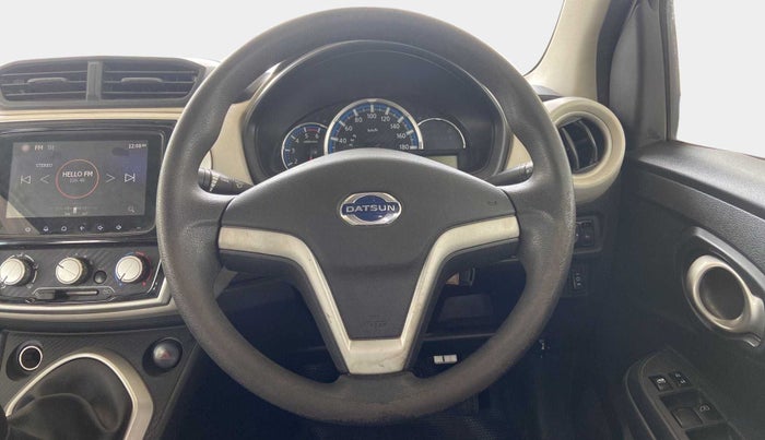 2019 Datsun Go Plus T, Petrol, Manual, 50,841 km, Steering Wheel Close Up