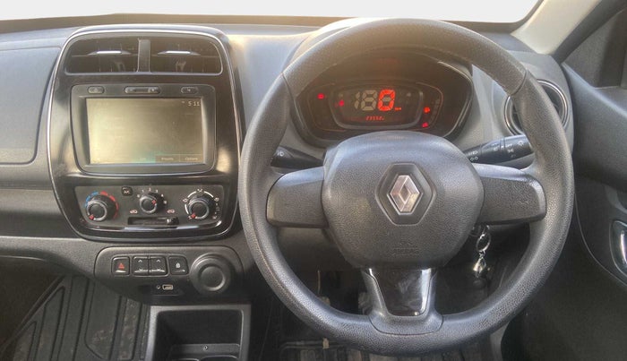 2019 Renault Kwid RXT 1.0 (O), Petrol, Manual, 23,569 km, Steering Wheel Close Up