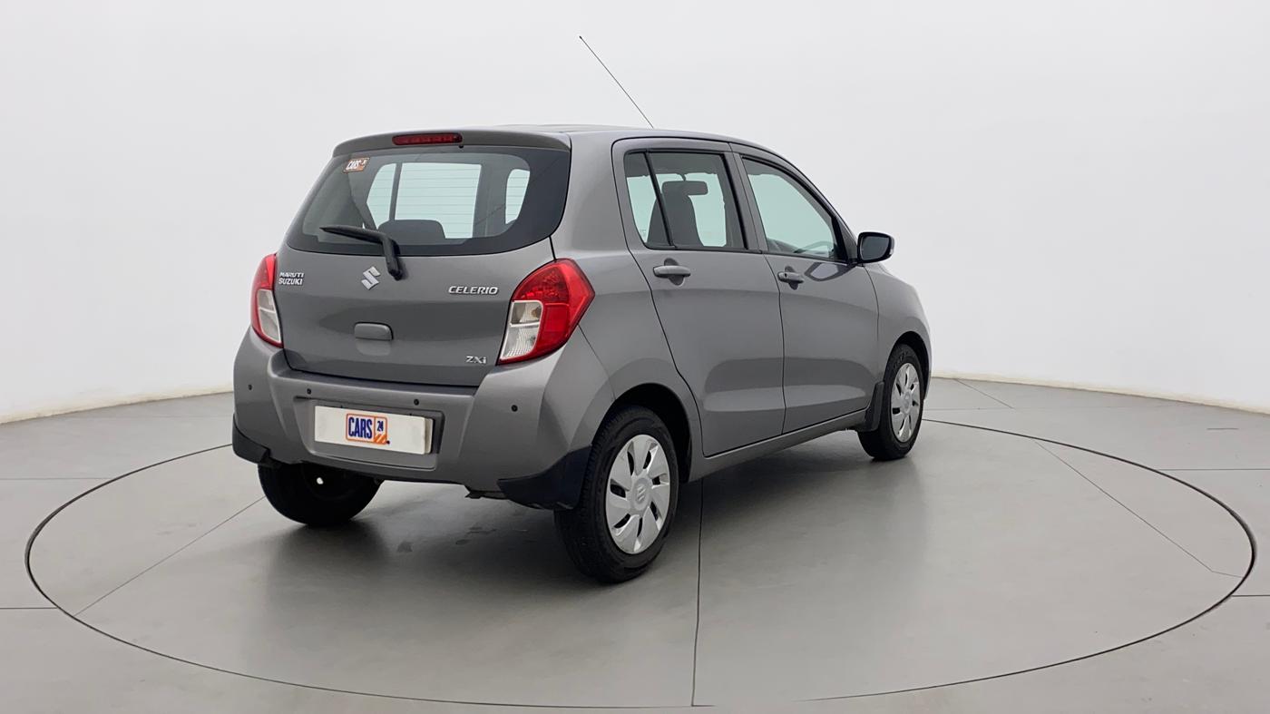 2015 Maruti Celerio ZXI AMT, Petrol, Automatic, 72,001 km, Right Back Diagonal