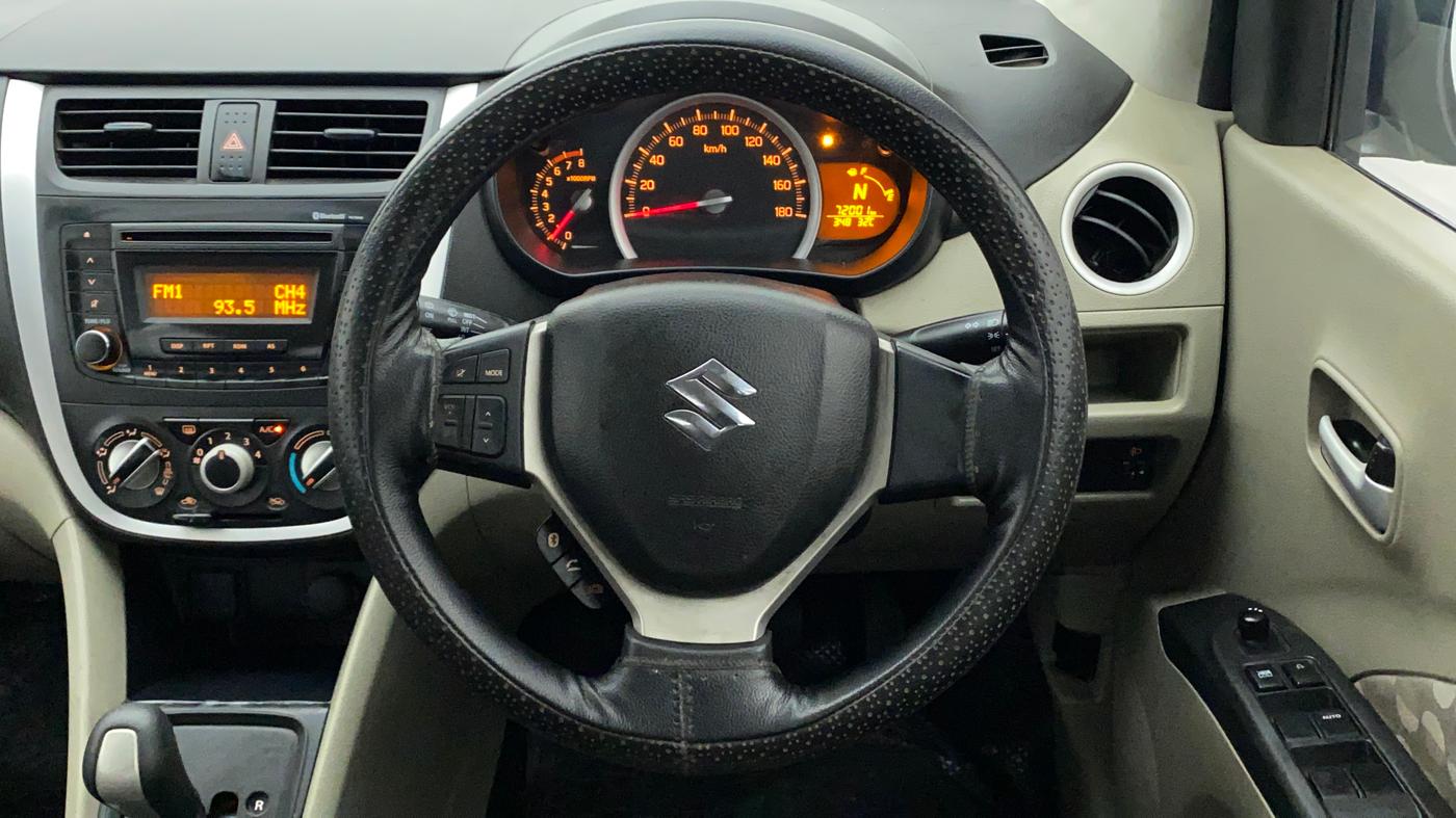2015 Maruti Celerio ZXI AMT, Petrol, Automatic, 72,001 km, Steering Wheel Close Up