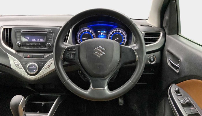 2018 Maruti Baleno ZETA CVT PETROL 1.2, Petrol, Automatic, 18,854 km, Steering Wheel Close Up