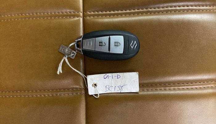 2018 Maruti Baleno ZETA CVT PETROL 1.2, Petrol, Automatic, 18,854 km, Key Close Up