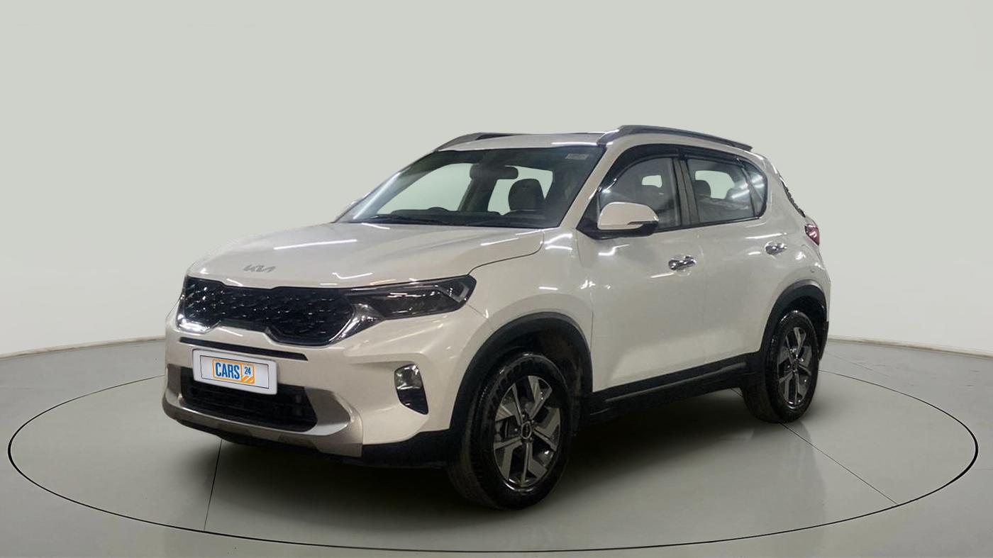 2022 KIA SONET HTX 1.5, Diesel, Manual, 31,605 km, Left Front Diagonal