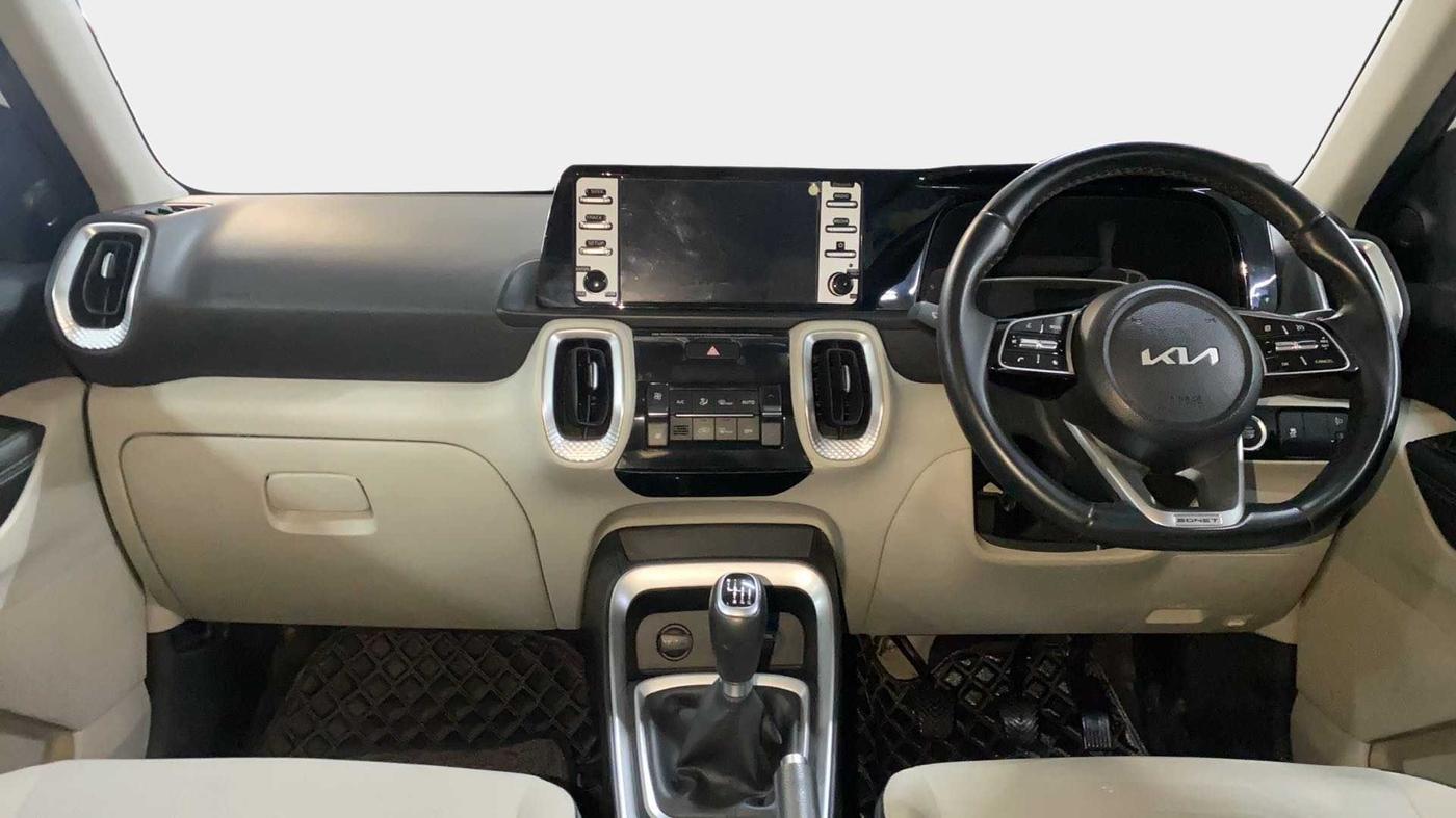 2022 KIA SONET HTX 1.5, Diesel, Manual, 31,605 km, Dashboard