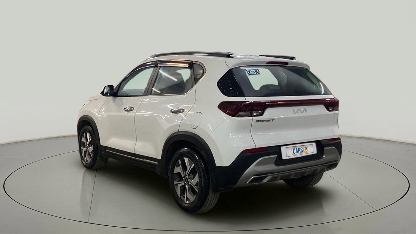 2022 KIA SONET HTX 1.5, Diesel, Manual, 31,605 km, Left Back Diagonal