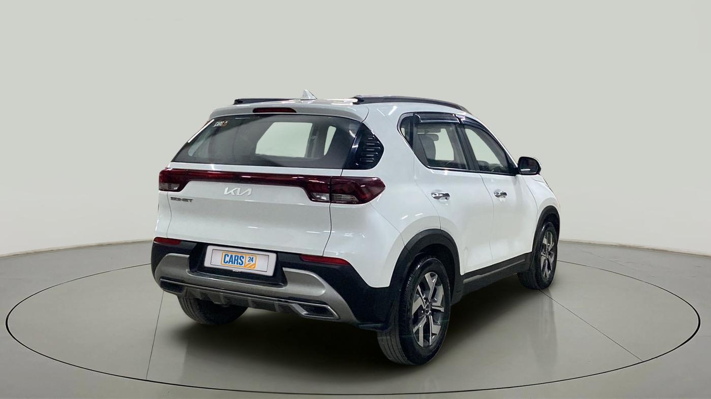 2022 KIA SONET HTX 1.5, Diesel, Manual, 31,605 km, Right Back Diagonal