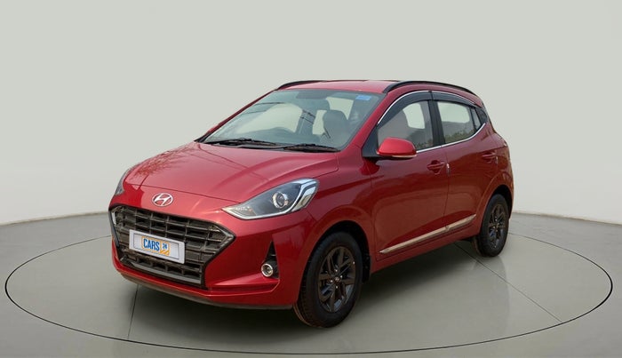 2020 Hyundai GRAND I10 NIOS SPORTZ AMT 1.2 KAPPA VTVT, Petrol, Automatic, 17,610 km, Left Front Diagonal