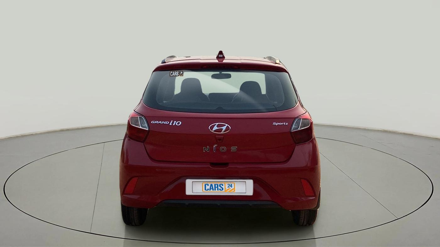 2020 Hyundai GRAND I10 NIOS SPORTZ AMT 1.2 KAPPA VTVT, Petrol, Automatic, 17,610 km, Back/Rear