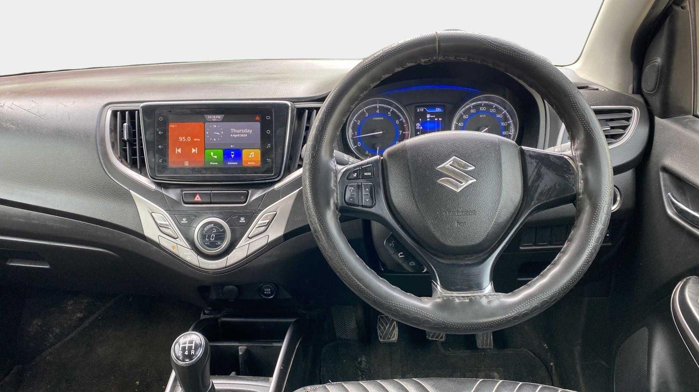 2021 Maruti Baleno ZETA PETROL 1.2, Petrol, Manual, 25,439 km, Steering Wheel Close Up