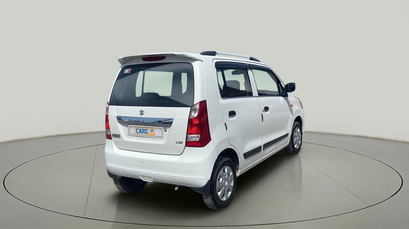 2015 Maruti Wagon R 1.0 LXI, Petrol, Manual, 60,832 km, Right Back Diagonal