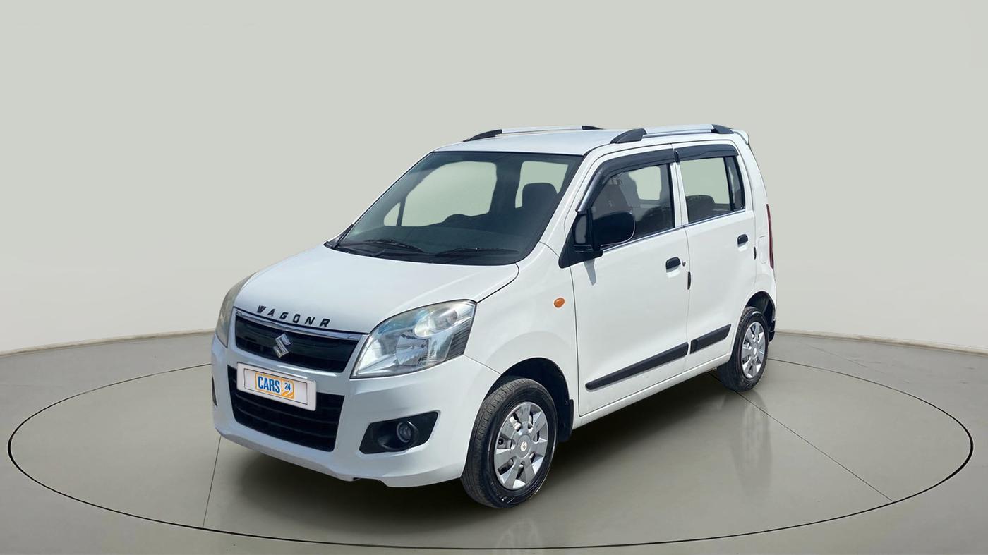 2015 Maruti Wagon R 1.0 LXI, Petrol, Manual, 60,832 km, Left Front Diagonal