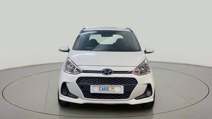2017 Hyundai Grand i10 SPORTZ (O) 1.2 KAPPA VTVT, Petrol, Manual, 19,885 km, Front