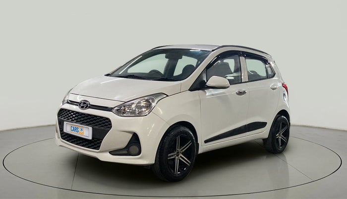 2017 Hyundai Grand i10 SPORTZ (O) 1.2 KAPPA VTVT, Petrol, Manual, 19,885 km, Left Front Diagonal
