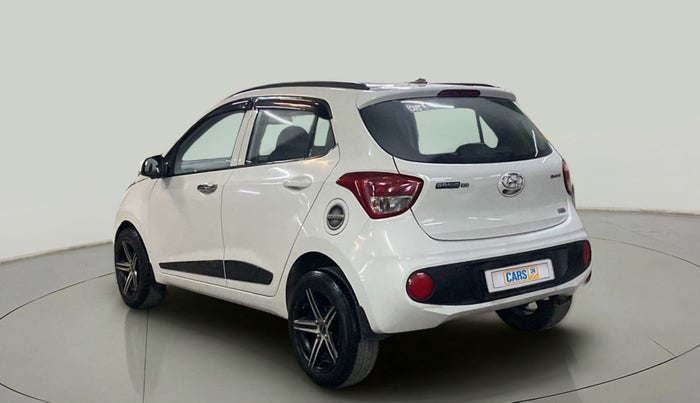 2017 Hyundai Grand i10 SPORTZ (O) 1.2 KAPPA VTVT, Petrol, Manual, 19,885 km, Left Back Diagonal