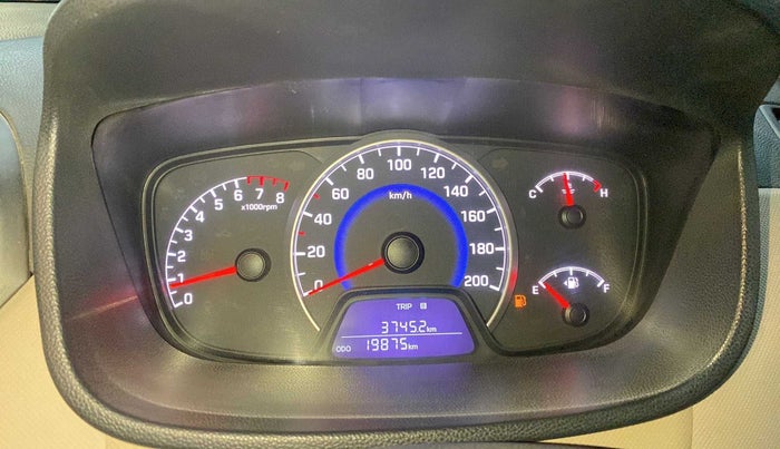 2017 Hyundai Grand i10 SPORTZ (O) 1.2 KAPPA VTVT, Petrol, Manual, 19,885 km, Odometer Image