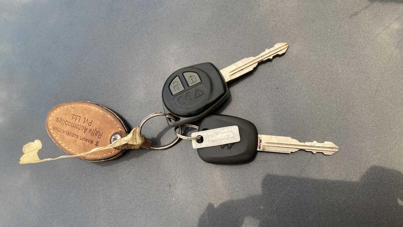 2022 Maruti S PRESSO VXI+, Petrol, Manual, 11,486 km, Key Close Up