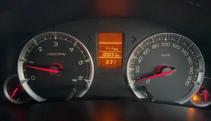2014 Maruti Swift VDI, Diesel, Manual, 1,05,074 km, Odometer Image