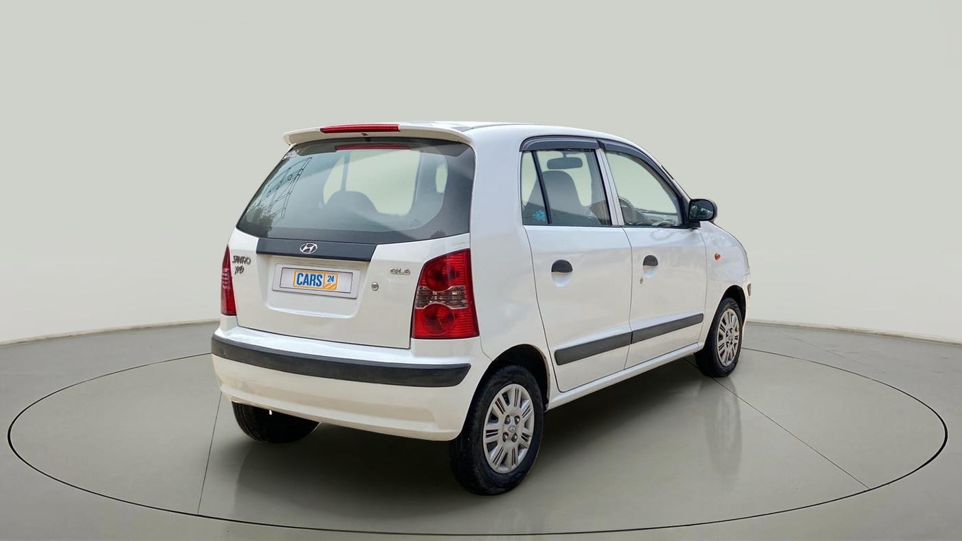 2014 Hyundai Santro Xing GLS PLUS AUDIO, Petrol, Manual, 86,934 km, Right Back Diagonal