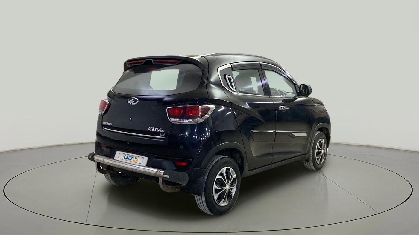 2016 Mahindra Kuv100 K4 PLUS 6 STR, Petrol, Manual, 37,058 km, Right Back Diagonal