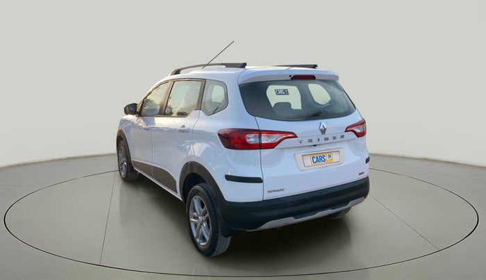 2021 Renault TRIBER RXZ AMT, Petrol, Automatic, 3,397 km, Left Back Diagonal