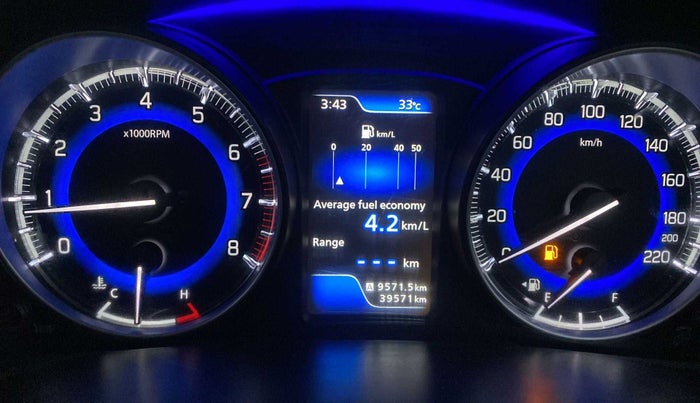 2021 Maruti Baleno ZETA PETROL 1.2, Petrol, Manual, 39,587 km, Odometer Image