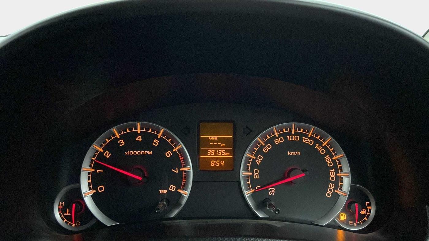 2017 Maruti Swift VXI, Petrol, Manual, 39,133 km, Odometer Image