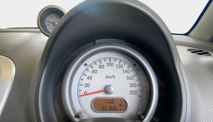 2012 Maruti Ritz VXI, Petrol, Manual, 90,732 km, Odometer Image