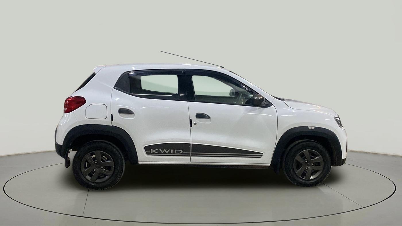 2019 Renault Kwid RXT 1.0 AMT (O), Petrol, Automatic, 12,536 km, Right Side View