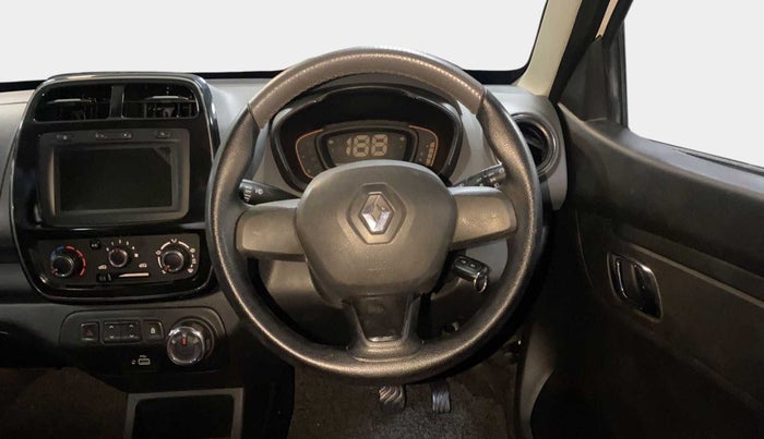 2019 Renault Kwid RXT 1.0 AMT (O), Petrol, Automatic, 12,536 km, Steering Wheel Close Up