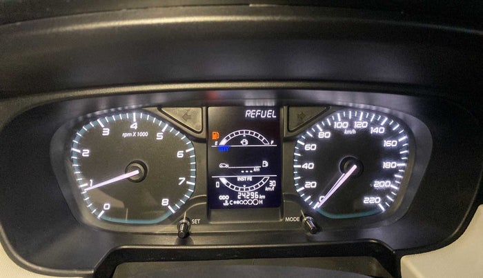 2022 Tata PUNCH ACCOMPLISHED MT, Petrol, Manual, 24,268 km, Odometer Image