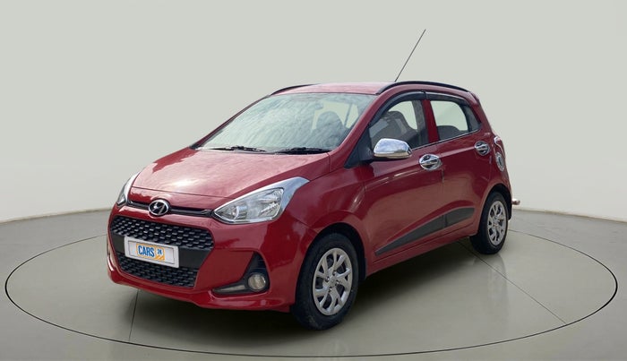 2019 Hyundai Grand i10 SPORTZ 1.2 KAPPA VTVT, Petrol, Manual, 25,555 km, Left Front Diagonal