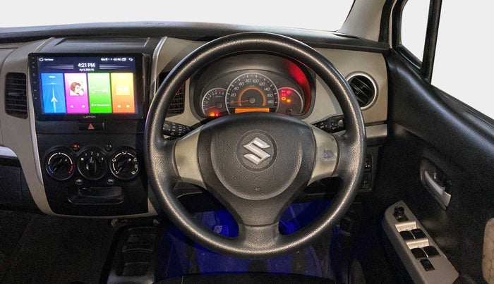 2015 Maruti Wagon R 1.0 VXI, Petrol, Manual, 55,511 km, Steering Wheel Close Up