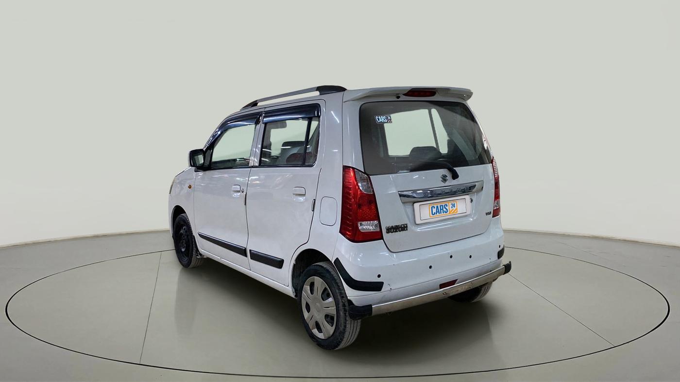 2015 Maruti Wagon R 1.0 VXI, Petrol, Manual, 55,511 km, Left Back Diagonal