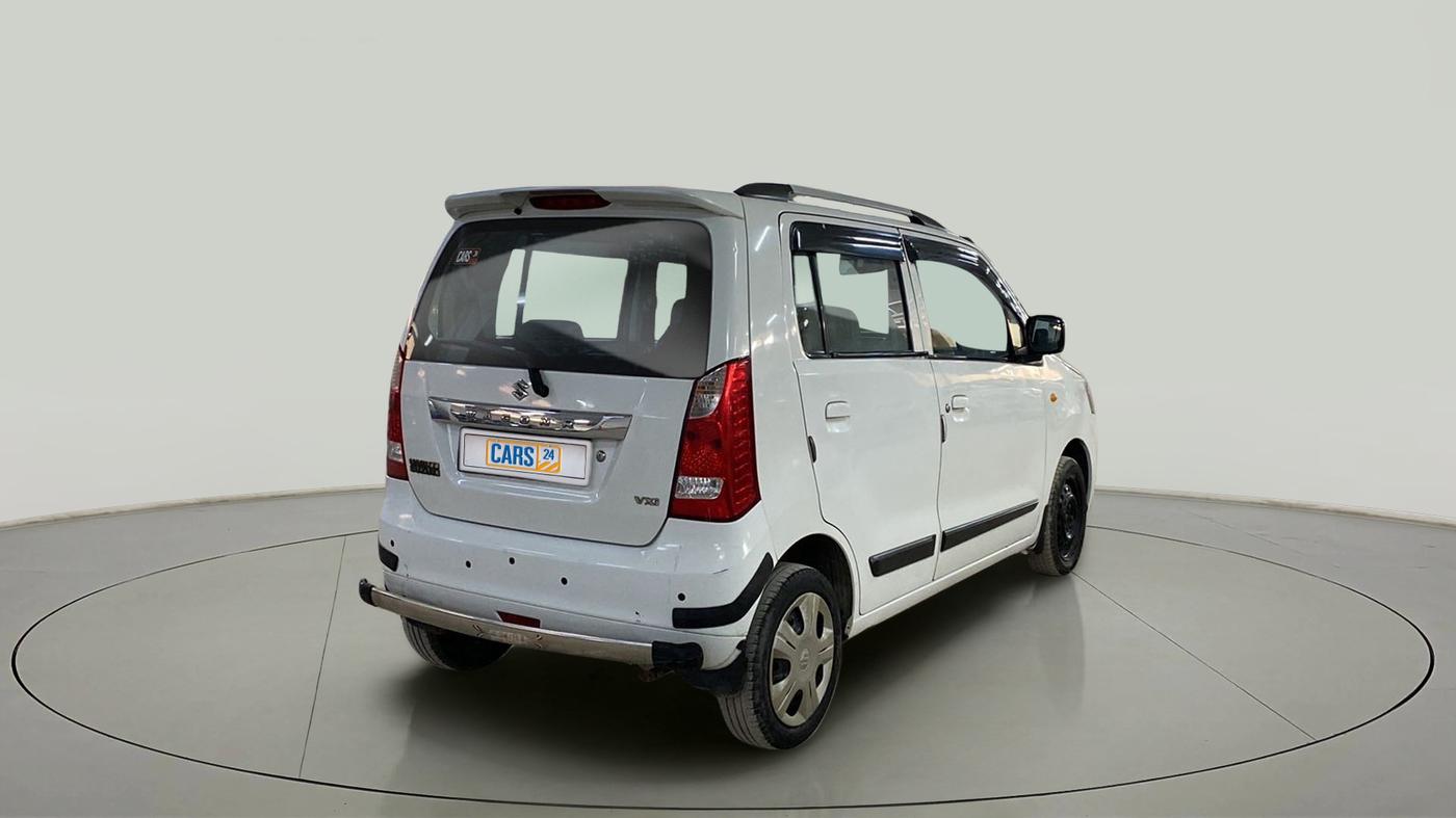 2015 Maruti Wagon R 1.0 VXI, Petrol, Manual, 55,511 km, Right Back Diagonal