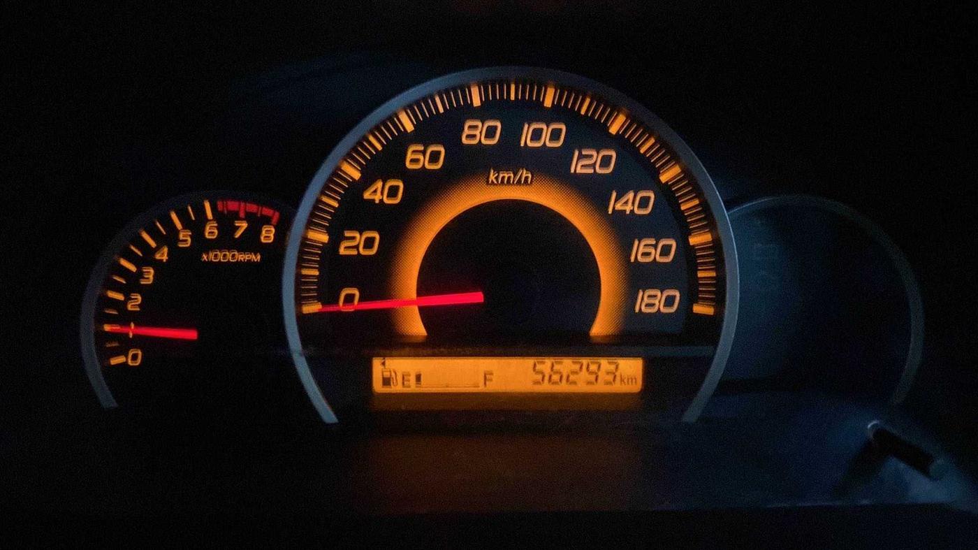 2015 Maruti Wagon R 1.0 VXI, Petrol, Manual, 55,511 km, Odometer Image