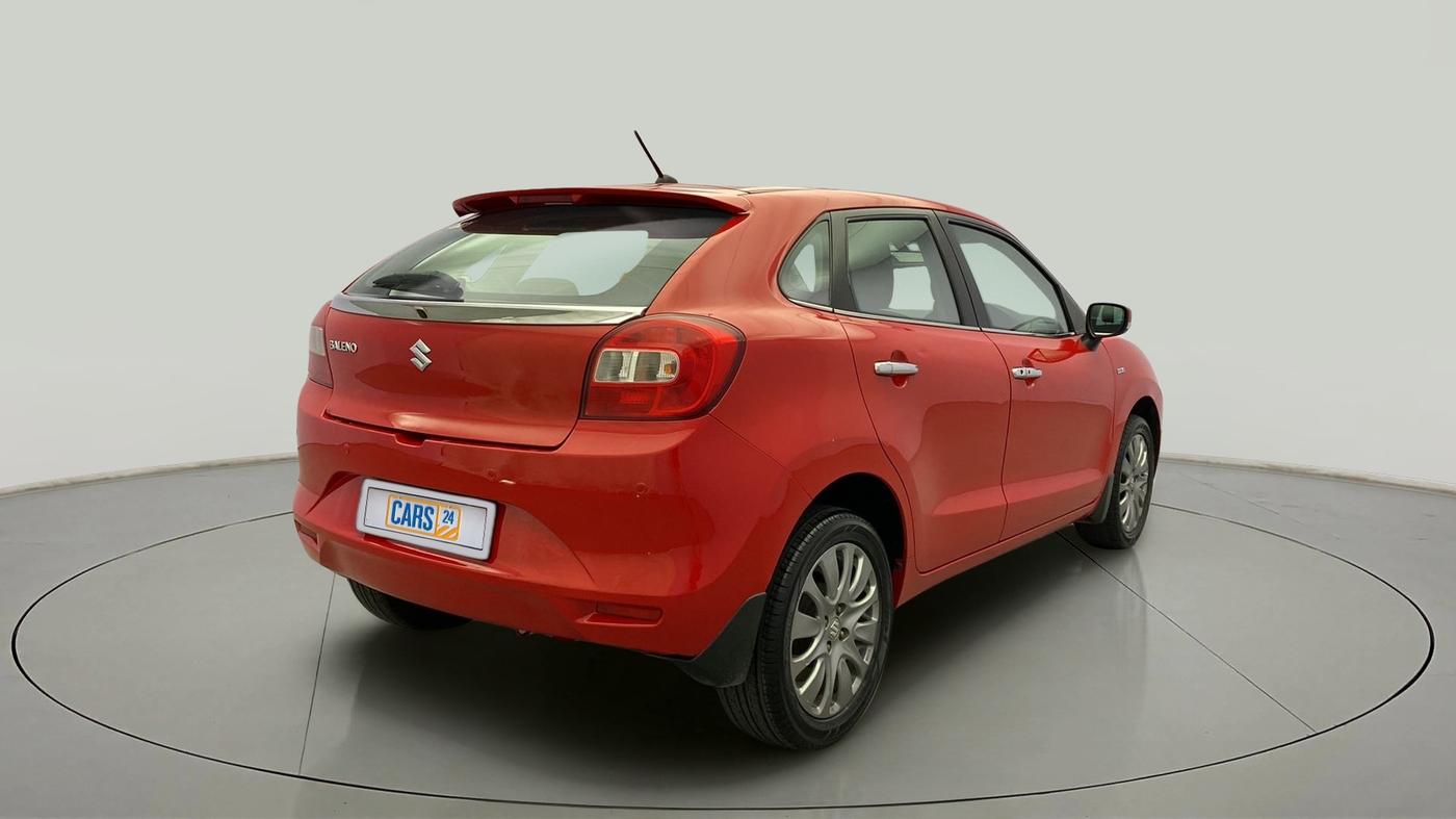 2018 Maruti Baleno ZETA DIESEL 1.3, Diesel, Manual, 87,179 km, Right Back Diagonal