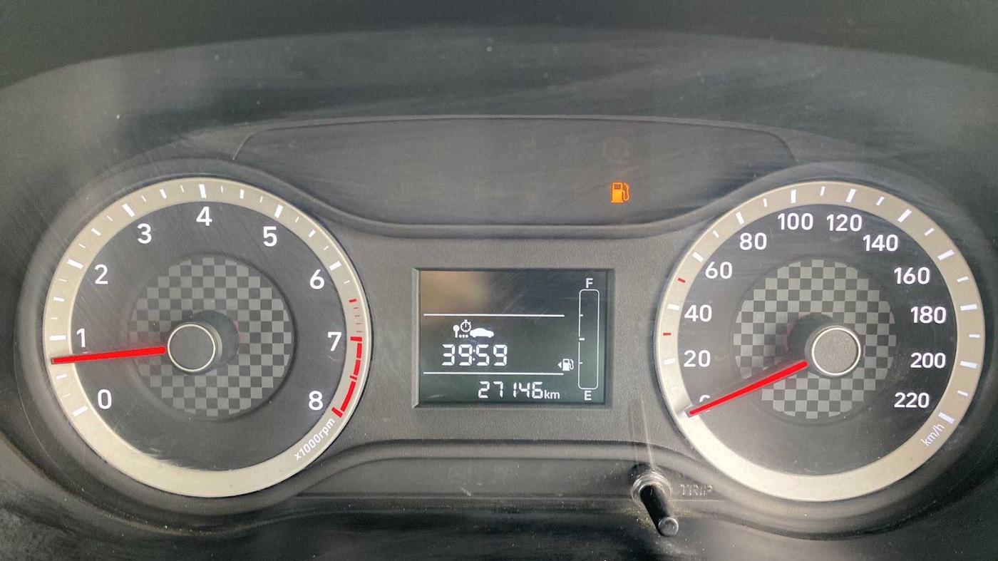 2020 Hyundai AURA S 1.2, Petrol, Manual, 27,177 km, Odometer Image