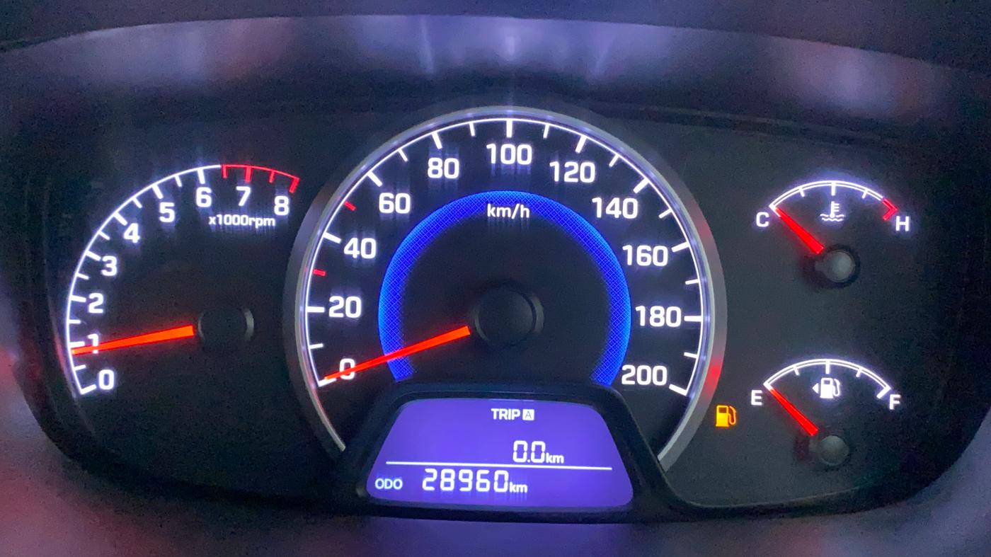 2016 Hyundai Grand i10 MAGNA 1.2 KAPPA VTVT, Petrol, Manual, 28,960 km, Odometer Image
