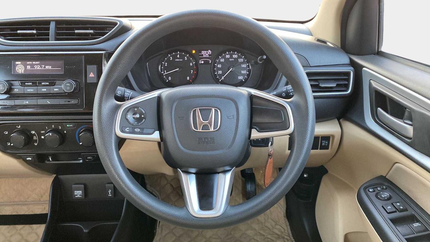 2023 Honda Amaze 1.2L I-VTEC S, Petrol, Manual, 9,727 km, Steering Wheel Close Up