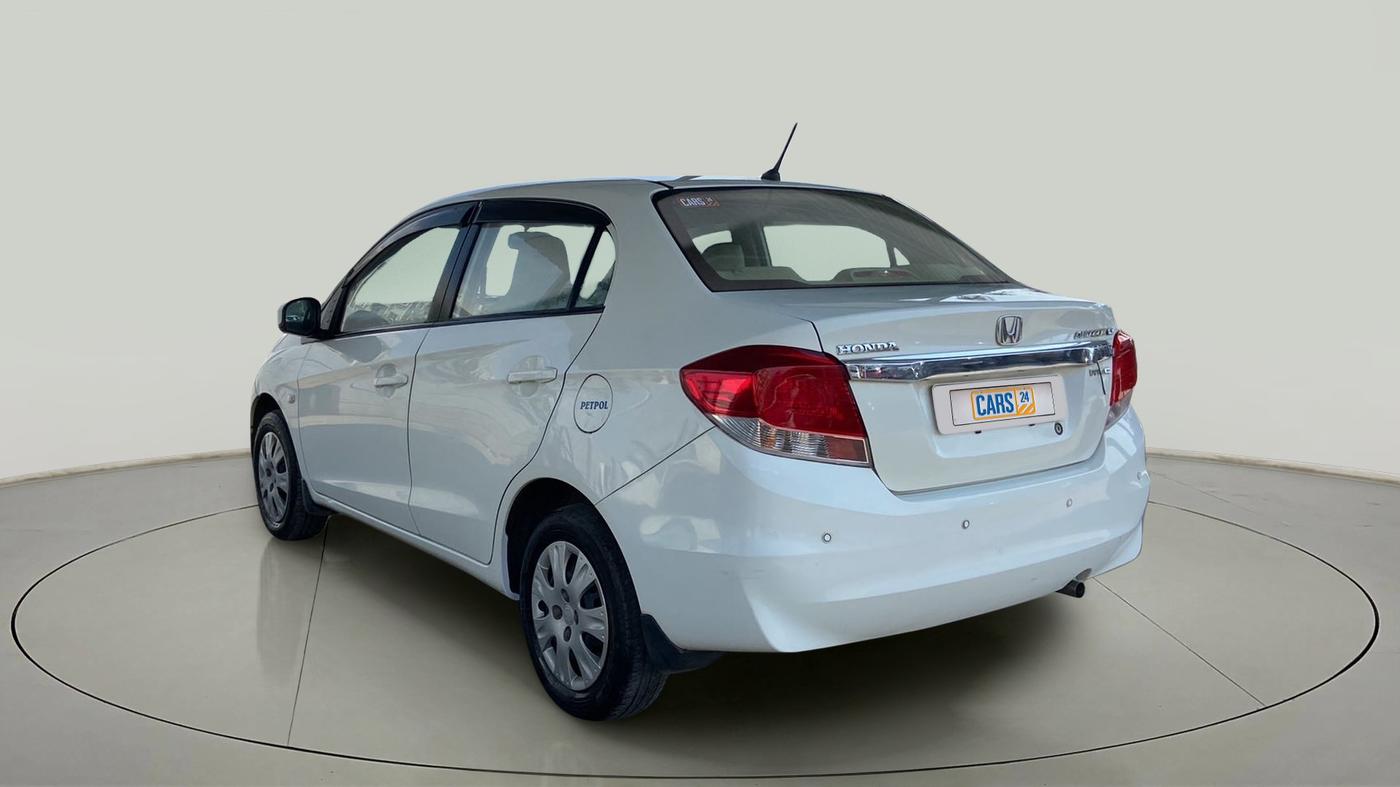 2013 Honda Amaze 1.2L I-VTEC S, Petrol, Manual, 26,750 km, Left Back Diagonal