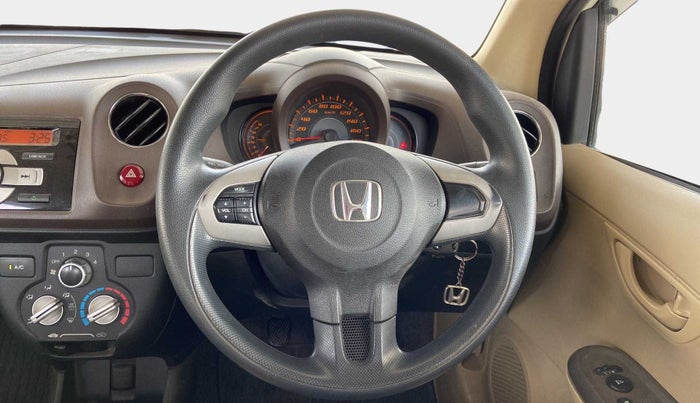 2013 Honda Amaze 1.2L I-VTEC S, Petrol, Manual, 26,750 km, Steering Wheel Close Up