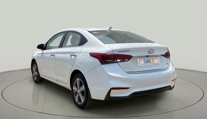 2018 Hyundai Verna 1.6 VTVT SX (O) AT, Petrol, Automatic, 50,786 km, Left Back Diagonal