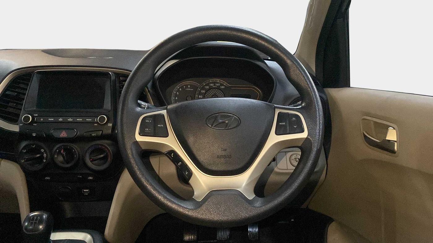2019 Hyundai NEW SANTRO SPORTZ MT, Petrol, Manual, 15,183 km, Steering Wheel Close Up